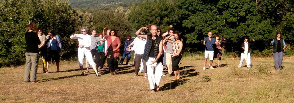 Nous proposons également regulièrement des Stages (Qi-Gong, Hutte de Sudation,  Atelier Homme / Femme...)